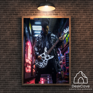 Cyber Man with Guitar
